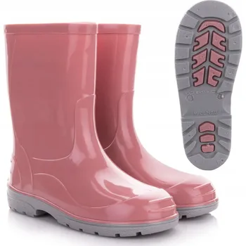 Dívčí holínky Holínky gumáky pro děti pohodlné gumáky voděodolné POLSKÉ LEHKÉ 32