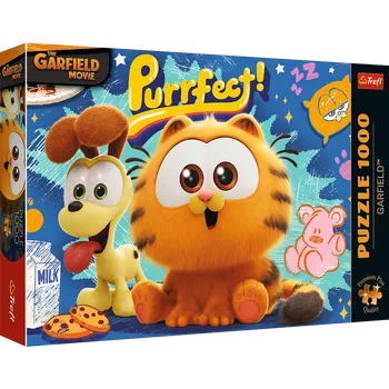 Puzzle Puzzle 1000 dílků Garfield – s plakátem | Trefl Premium
