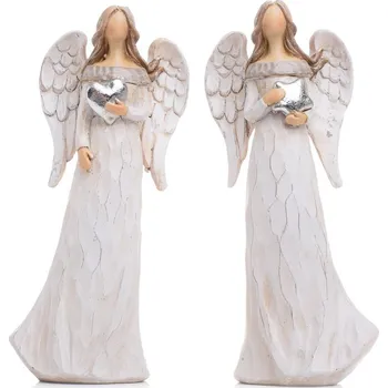 Vánoční dekorace Dekorace, ANDĚL - MIX, 6x3,5x14,5 cm, 1 kus