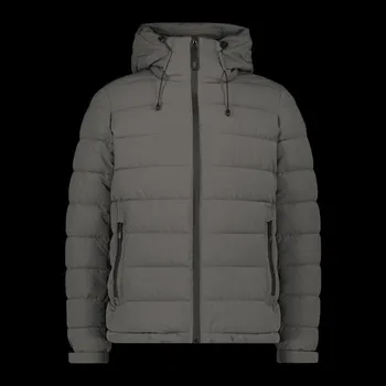 Pánská zimní sportovní zateplená bunda s kapucí CMP šedá (34K0167/E910) 50
