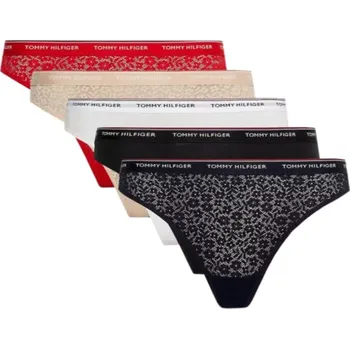 Kalhotky Tommy Hilfiger Underwear 5-Pack Tanga W UW0UW04995 dámské XS