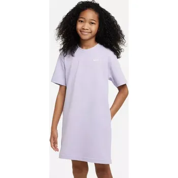 Dívčí šaty Šaty Nike Sportswear Jr FB1258 536 L (147-158 cm)