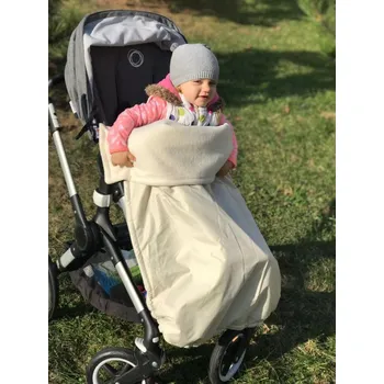 Dětská deka Kaarsgaren Béžová zimní deka bioberánek nepadací