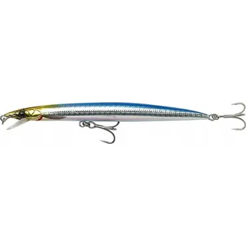 Umělá nástraha NÁSTRAHA NA RYBY SAVAGE GEAR SANDEEL JERK MINNOW MODRÁ 11 CM 7 G