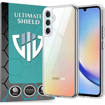Pouzdro na mobilní telefon Pouzdro s klopou Ultimate Shield pro Samsung Galaxy A34 5G, černé