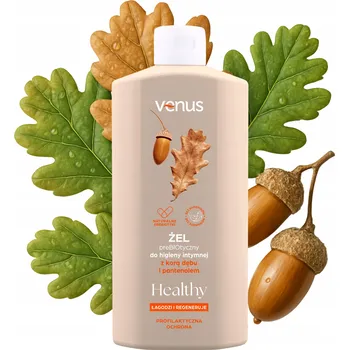 Intimní hygienický prostředek Venus Gel pro intimní hygienu Dubová kůra Healthy Zásoba 500 ml