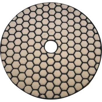 Brusný kotouč Diamantový lešticí kotouč na suchý zip, na granit, gres, 125 mm, zrnitost #200