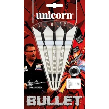Šipka Šipky Unicorn Bullet z nerezové oceli s měkkým hrotem - Gary Anderson 16g:23520|18g:23521 18 g