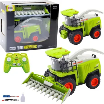 RC model auta Kombajn na dálkové ovládání s hlavicí na kukuřici RC 2.4G
