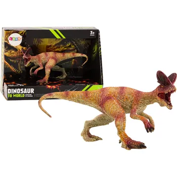 Figurka Figurka dinosaura dilofosaurus sběratelská červená