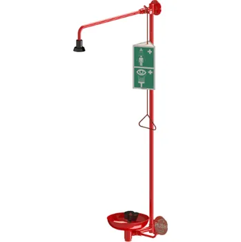 Sprchový set Nástěnná tělní a oční sprcha Sanela SLSN 23Z