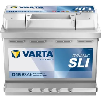 Autobaterie VARTA Dynamic SLI 63Ah 12V 610A 242x175x190
