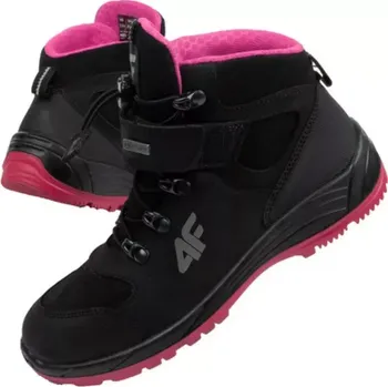 Dětská treková obuv Dětská treková obuv HJZ21-JOBMW251 černá - 4F 31