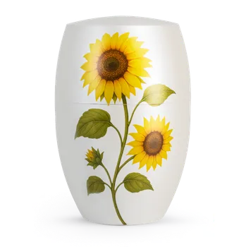 Smuteční dekorace Ekologická urna Florique - Slunečnice