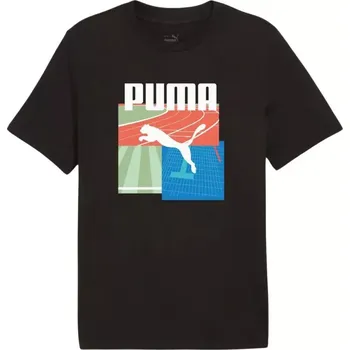 Pánské oblečení Puma Graphics Summer Sports Tee II M 627909 01 pánské tričko M