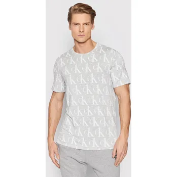 Pánské tričko Pánské tričko - NM2135E - V7D Šedá - Calvin Klein XL šedá