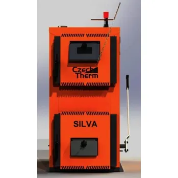 Kotel Czechtherm SILVA 24 ocelový kotel na dřevo a uhlí 24kW SI11424