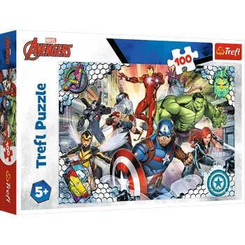 Puzzle 100 dílků Avengers – Disney Marvel 41x27,5 cm
