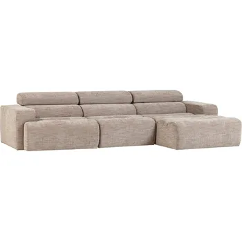 Pohovka WOOOD Béžová rohová pohovka Novi 300 cm, pravá