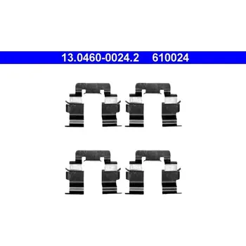 Přislušenství brzdového systému Sada příslušenství, obložení kotoučové brzdy ATE 13.0460-0024.2