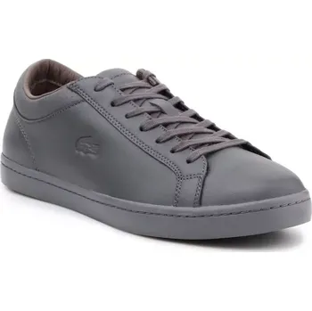 Pánská obuv Pánské boty Straightset 4 Srm Gry Leather M 30SRM4015 - Lacoste EU 46,5