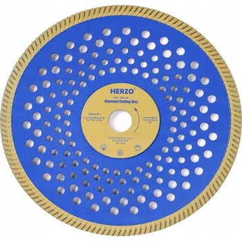 Příslušenství k brusce Diamantový řezný kotouč HERZO 230 mm