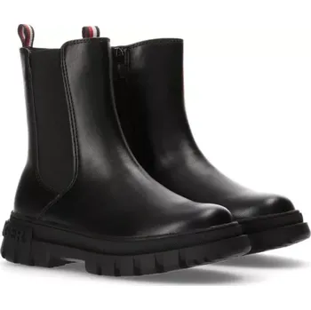 Dámské tenisky Tommy Hilfiger Bootie Black T3A5-33058-1355999-999 dámské boty 35