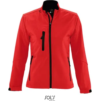 pracovní bunda SOL's Collection Bunda Roxy, 3-vrstvá, softshellová, dámská COT254680c8105-pepper red 2XL Červená