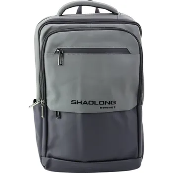 Městský batoh Městský batoh s USB kabelem – 16L černo-šedý | notebook