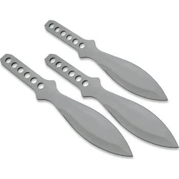 Kuchyňský nůž Sada vrhacích nožů BSH Adventure, stříbrné