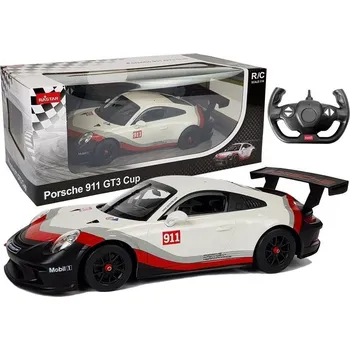 RC model auta RC auto Porsche 911 GT3 CUP na dálkové ovládání 1:14 bílé