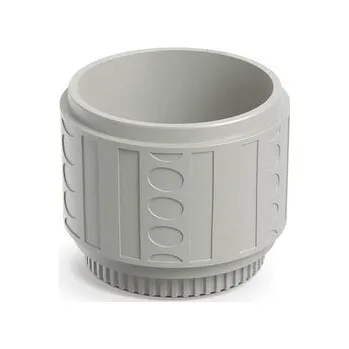 Květináč FOLKA ROUND 40 cm- barva: betonová šedá