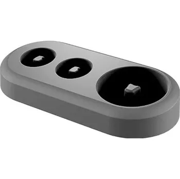 Zubní kartáček Držák na elektrický zubní kartáček 10,7 x 4,8 x 1,8 cm Náhradní stojan Kompatibilní s Oral-B Plastový organizér do koupelny černá