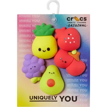 Tkaničky do bot Crocs Jibbitz™ Squish Fruits 5 Pack pin 10012181 NEPLATÍ