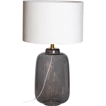 Lampička Cottex 8000110-4505 - Stolní lampa BLAKE 1xE27/8W/230V šedá