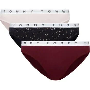 Dámské plavky TOMMY HILFIGER DÁMSKÉ BIKINY 3-PACK FIGS XS