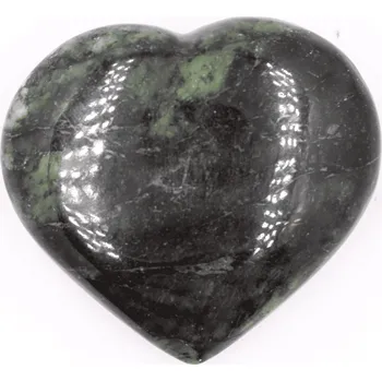 Milujeme Kameny Nefrit -srdce - tromlovaný kámen NF49 540022