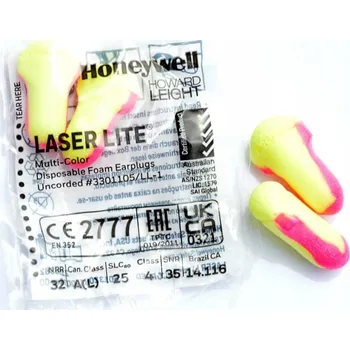 Špunt do uší Špunty do uší, zátkové chrániče sluchu 35dB BOZP Honeywell LaserLite 25 párů