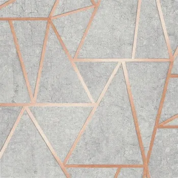 Tapeta TAPETA geometrická beton šedá styl Soho