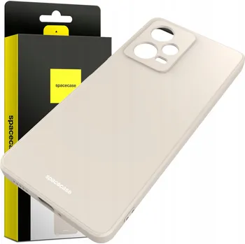 Pouzdro na mobilní telefon Zadní Kryt Spacecase pro Xiaomi Redmi Note 12 Pro 5G béžová