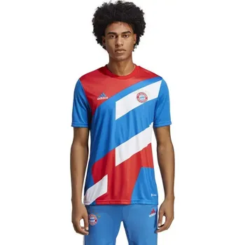 Pánské tričko Pánské tričko FC Bayern Pre-Match JSY M HU1261 - Adidas XXL