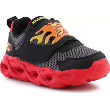 Chlapecké tenisky Boty Skechers Thermo Flash Flame Flow Jr 400104N-BKRD EU 21