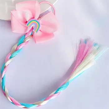 Jednobarevná gumička do vlasů bez spoje – mix barev