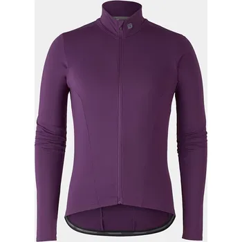cyklistický dres Cyklistický termální dres s dlouhým rukávem Bontrager Velocis Barva: Fialová, Velikost: M