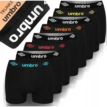 Boxerky Pánské boxerky Umbro, vícebarevné, 8 kusů, velikost XXL