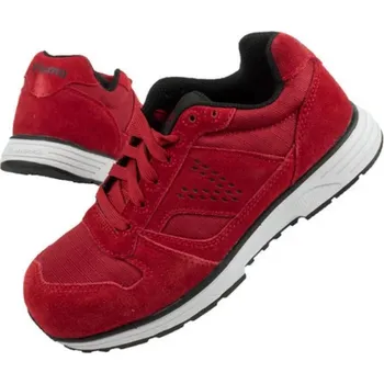 Pánské tenisky Pánská sportovní obuv S1P SRC ESD OR U ER66 Červená - Vismo červená 45