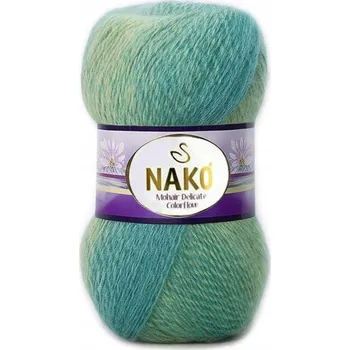 Příze Vlna Nako Mohair Delicate Colorflow 028086