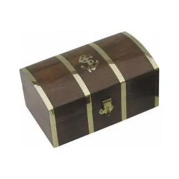 Obraz Truhlice dřevěná 10x5x4,5 cm