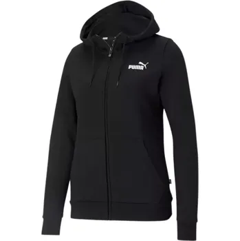 Dámská mikina Puma ESS Small Logo Full-Zip Hoodie W 586811 01 S