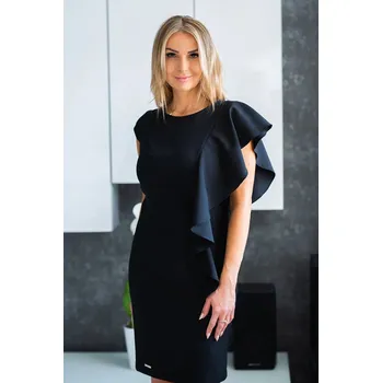 Dámské šaty Společenské šaty 138222 Mirella - Jersa 40 černá